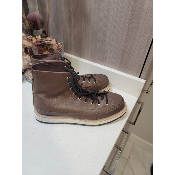 Converse Brown High-Top Athletic Boot, like new condition, super cool main image 10